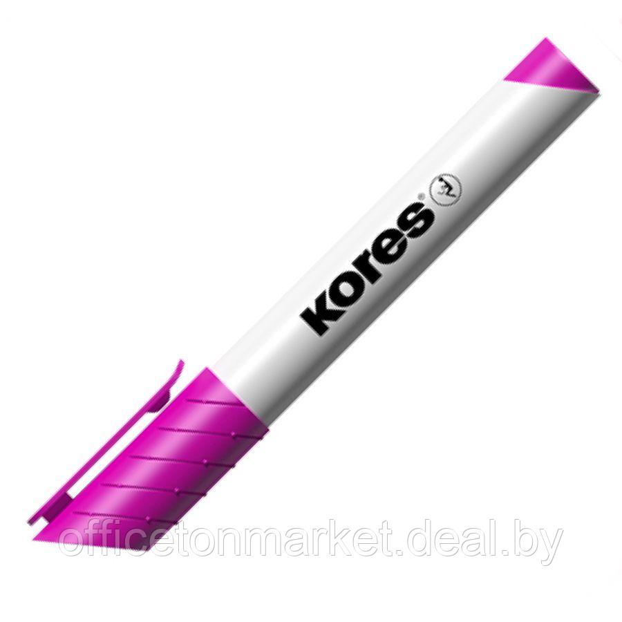 Маркер для доски "Kores", розовый - фото 1 - id-p222872507