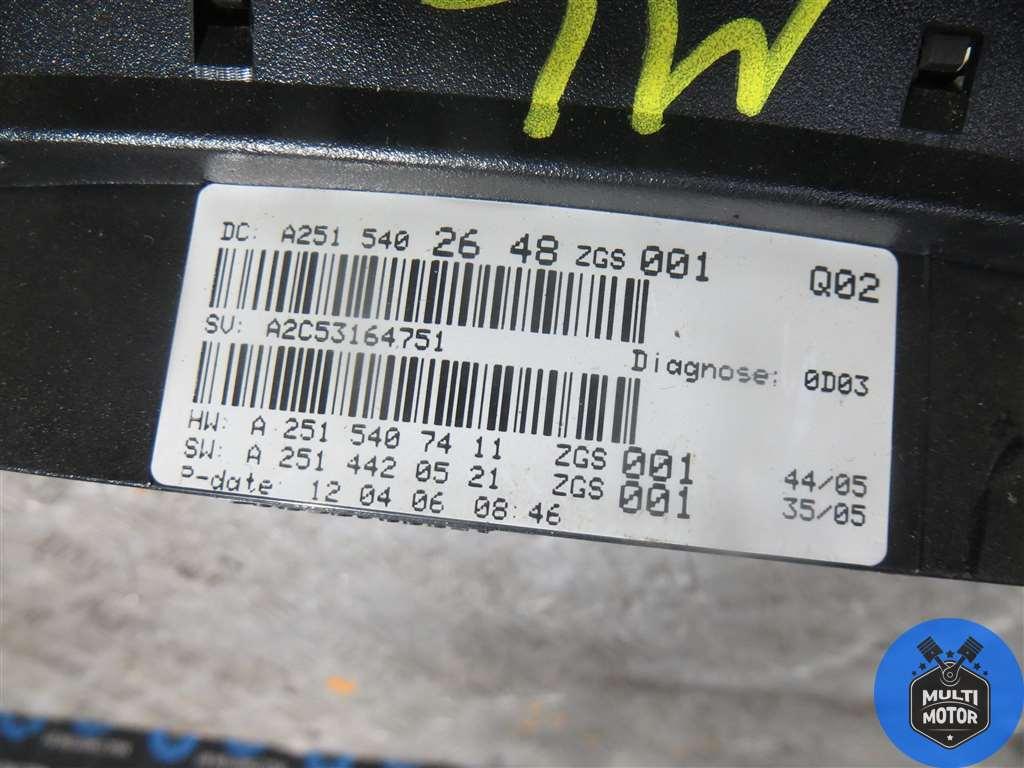 Щиток приборов (приборная панель) MERCEDES ML W164 (2005-2011) 3.2 CDi V6 224 2007 г. - фото 4 - id-p222880525