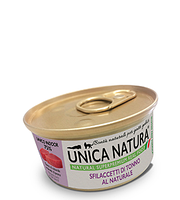 Unica Natura Ломтики тунца для кошек, 70 гр
