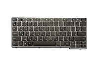 Клавиатура для ноутбука Lenovo IdeaPad S110, чёрная, с рамкой, RU