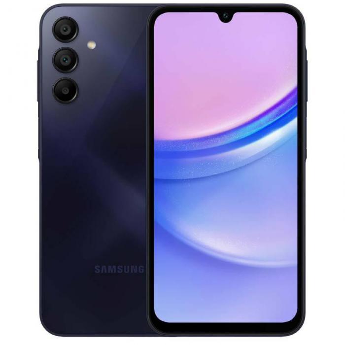 Сотовый телефон Samsung SM-A155 Galaxy A15 4/128Gb Dark Blue - фото 1 - id-p222882642