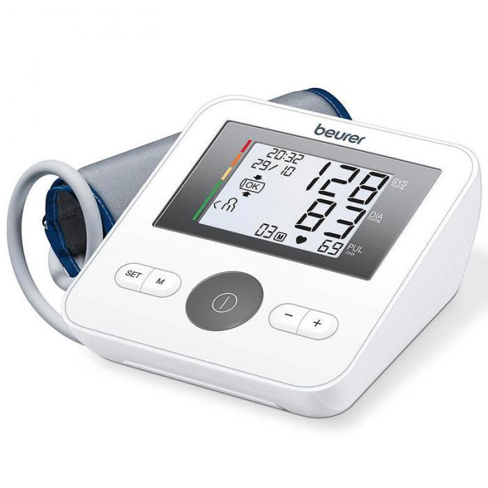 Тонометр автоматический для измерения артериального давления дома электронный на плечо Beurer BM27 658.18 - фото 1 - id-p222882695
