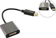 Кабель-переходник ExeGate EX-DPM-DVIF-0.1 DisplayPort (M) - DVI (19F) 0.1м EX294678RUS