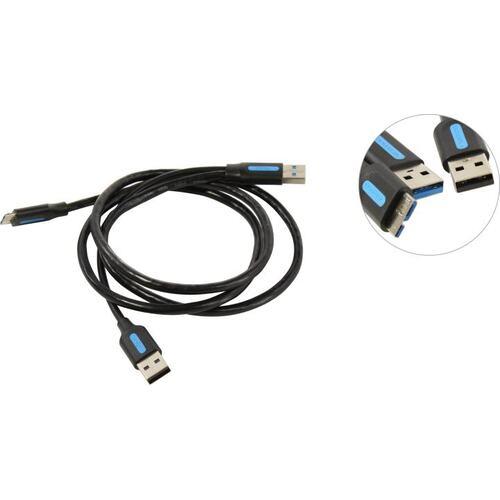 Кабель Vention CQPBF USB 3.0 AM/micro B, USB 2.0 AM - 1м - фото 1 - id-p214263488