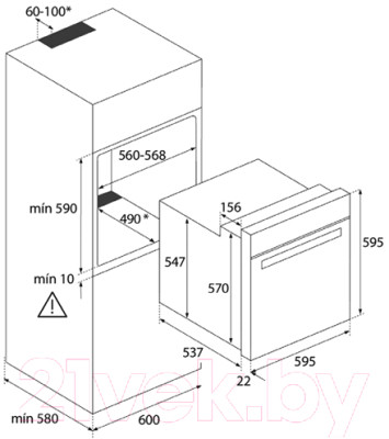 Комплект встраиваемой техники Teka HBB 720 BK + TZ 6415 - фото 5 - id-p222892673