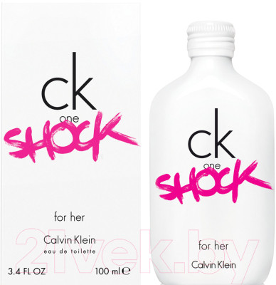 Туалетная вода Calvin Klein CK One Shock For Her - фото 2 - id-p222906309