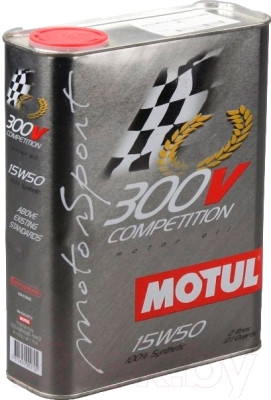 Моторное масло Motul 300V Competition 15W50 / 104244 - фото 1 - id-p222910395