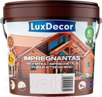 Пропитка для дерева LuxDecor Plus кедр - фото 1 - id-p222896290