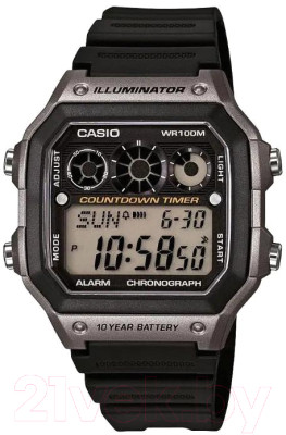 Часы наручные мужские Casio AE-1300WH-8A - фото 1 - id-p222890281