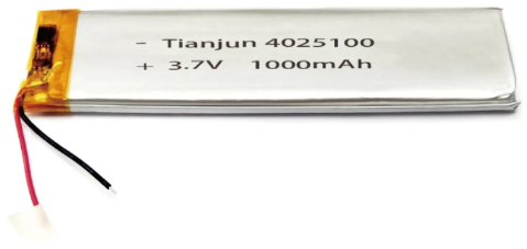 Аккумулятор Li-Po 3.7v 1000mah модель 4025100 - фото 2 - id-p222918976