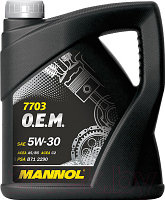 Моторное масло Mannol OEM 5W30 / MN7703-4