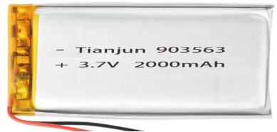 Аккумулятор Li-Po 3.7v 2000mah модель 903563 - фото 1 - id-p222919063