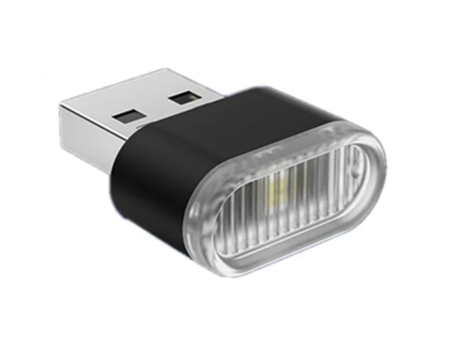 USB лампа 1LED, (в форме флэшки)