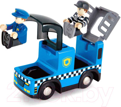 Автомобиль игрушечный Hape Полицейская машина с сиреной / E3738-HP - фото 3 - id-p222919930