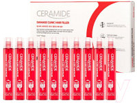 Ампулы для волос FarmStay Ceramide Damage Clinic Hair Filler