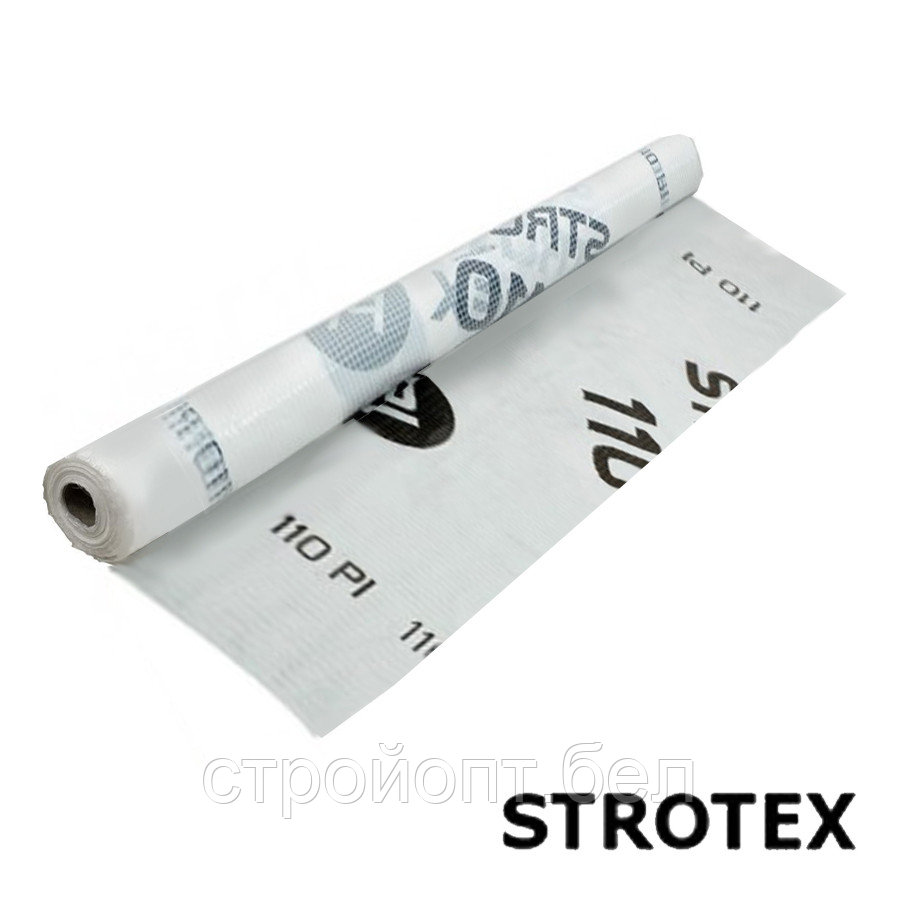 Пароизоляционная мембрана STROTEX 110 PI (110 гр\м²), 75 м², Польша - фото 2 - id-p222931475