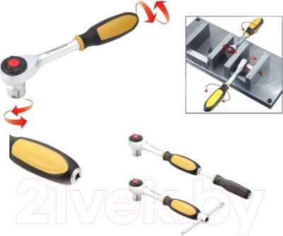 Трещотка Proxxon Rotary с дополнительной функцией вращения рукояти / 23082 - фото 5 - id-p222935354