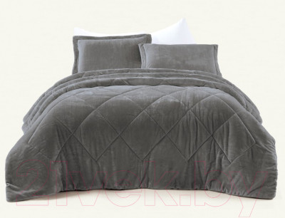 Набор текстиля для спальни Arya Шерпа Leron 8680943220028 - фото 3 - id-p219998625