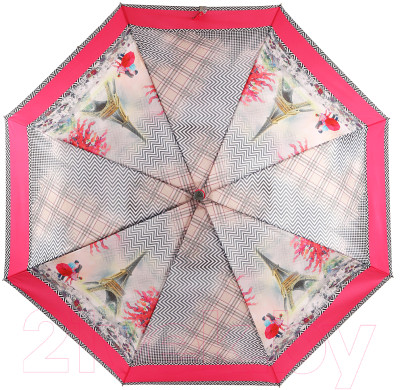 Зонт складной Fabretti UFLR0013-5 - фото 3 - id-p222931244