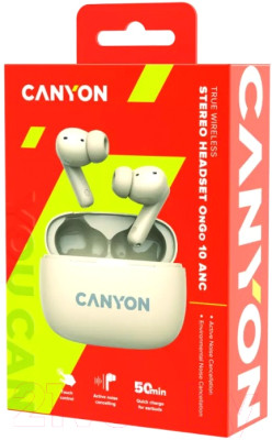 Беспроводные наушники Canyon TWS-10 / CNS-TWS10BG - фото 7 - id-p222922574