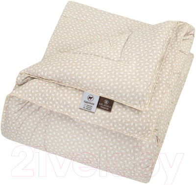 Одеяло Milanika Овечья шерсть Премиум стандарт новый дизайн 1.5сп - фото 1 - id-p222925618