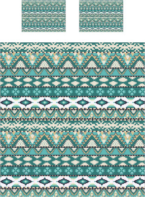 Набор текстиля для спальни Ambesonne Скандинавский узор 220x235 / bcsl_47099 - фото 1 - id-p222937066