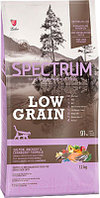 Сухой корм для кошек Spectrum Low Grain для стерилизованных кошек с лососем, анчоусом, клюквой