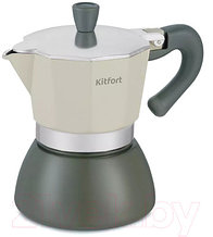 Гейзерная кофеварка Kitfort КТ-7150