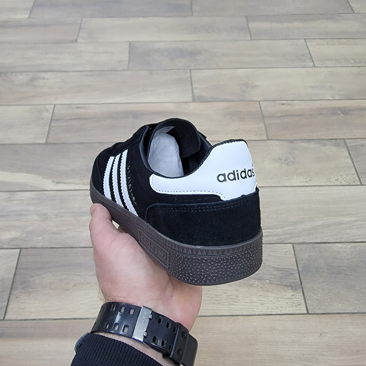 Кроссовки Adidas Spezial Black - фото 4 - id-p52059295