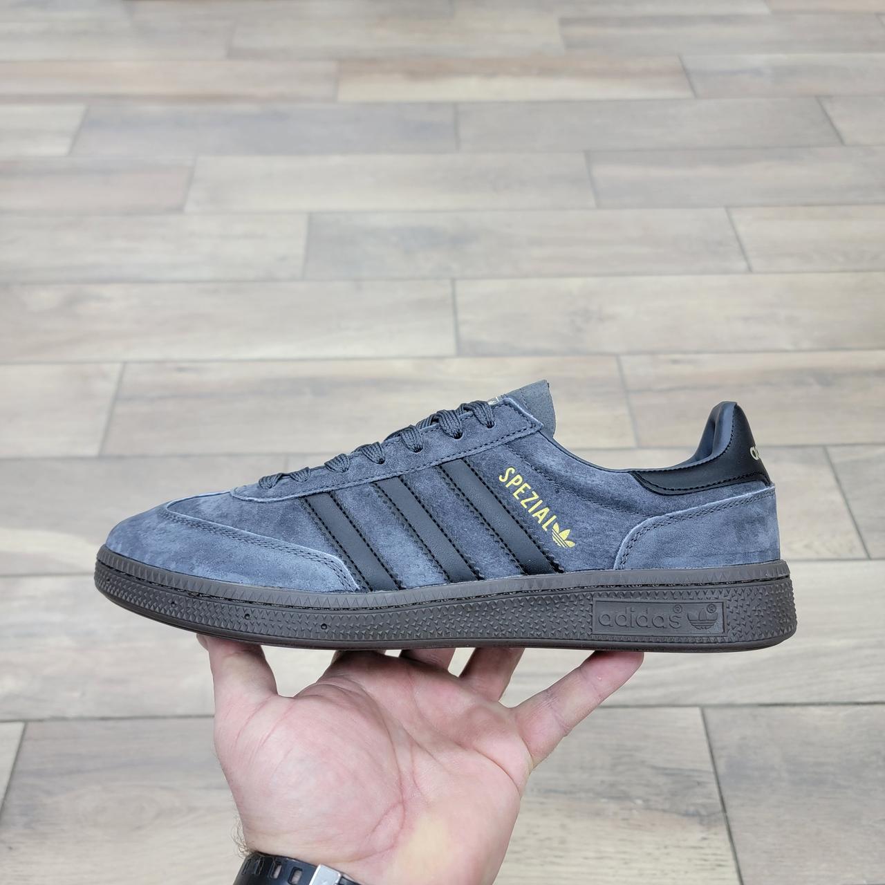 Кроссовки Adidas Spezial Gray Black