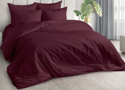 Комплект постельного белья Milanika Бордо 2сп с европростыней - фото 1 - id-p222943636