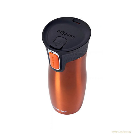 Термокружка Contigo West Loop, 470 ml, Tangerine, 2095850, фото 2