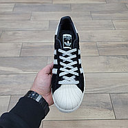 Кроссовки Adidas Superstar Old School Black x Reigning Champ, фото 3