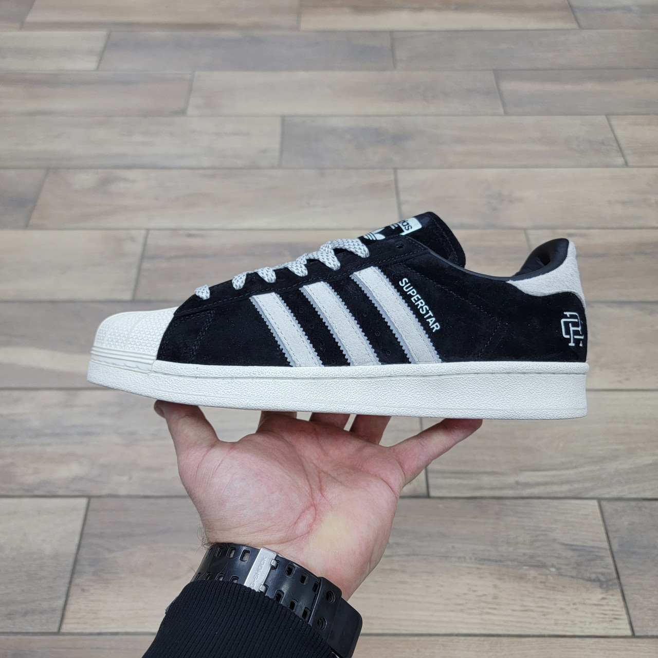 Кроссовки Adidas Superstar Old School Black x Reigning Champ