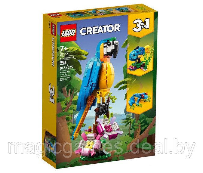 31136 LEGO Creator Экзотический попугай - фото 1 - id-p222950520