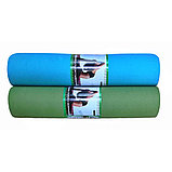 Коврик для йоги, фитнеса,ПРОФИ ,180х61х0,6 , арт.62Y , цвета в ассортименте, фото 3