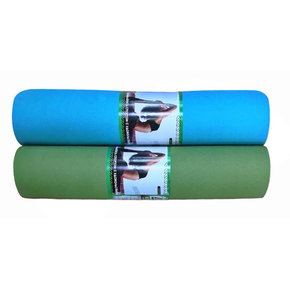 Коврик для йоги, фитнеса,ПРОФИ ,180х61х0,6 , арт.62Y , цвета в ассортименте - фото 3 - id-p222958772