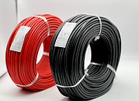 Провод силиконовый 14AWG черный+красный, фото 2