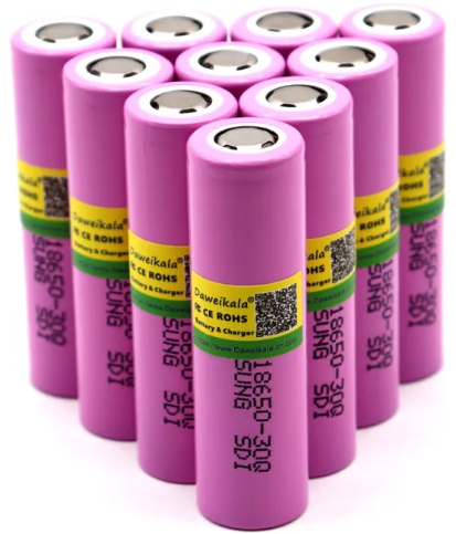 Аккумулятор 18650 Li Ion 3.7V INR 30Q 20A.