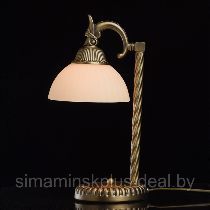 Настольная лампа «Афродита», 1x60W E27, античная бронза 17x19x38 см - фото 2 - id-p222959606