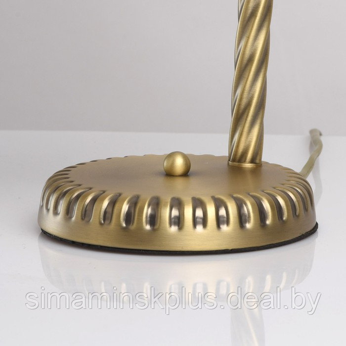 Настольная лампа «Афродита», 1x60W E27, античная бронза 17x19x38 см - фото 4 - id-p222959606