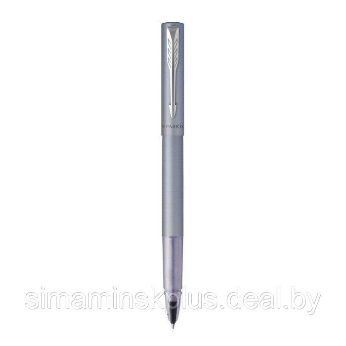 Ручка-роллер Parker VECTOR XL SILVER BLUE, тонкая 0.5мм, подар/уп 2159775 - фото 2 - id-p222959707