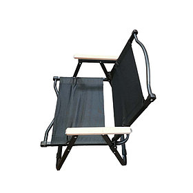 Стул-кресло складной, 70*45*35 , черный , арт. TMK-L