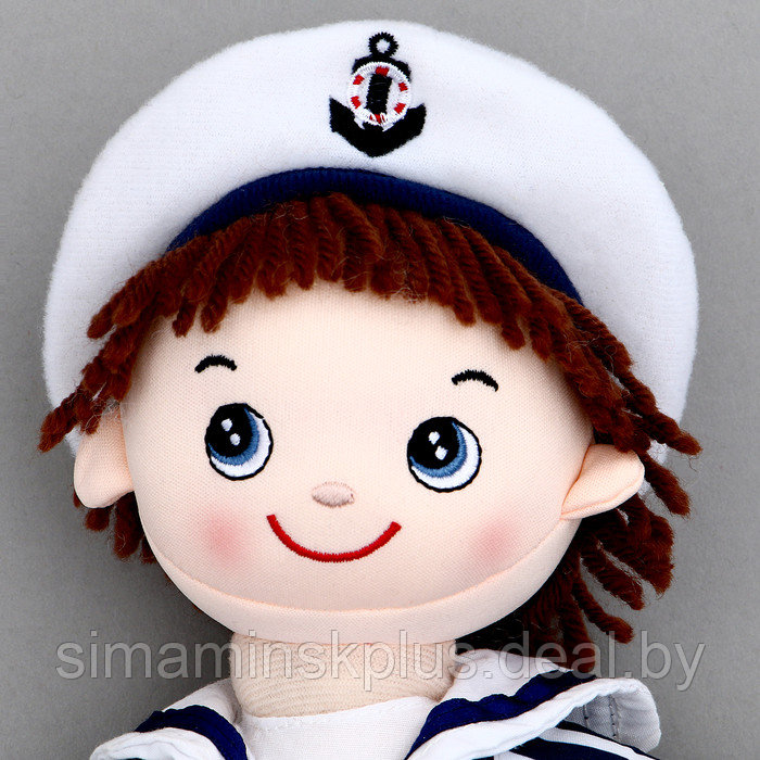 Мягкая игрушка "Кукла" моряк, 30 см - фото 2 - id-p222960976