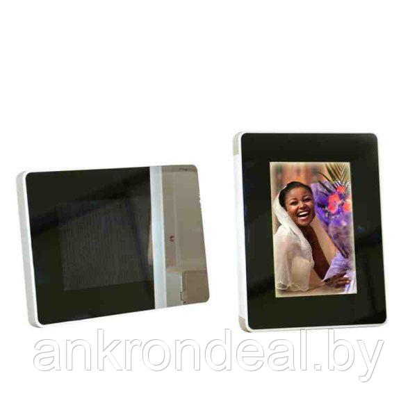 Зеркало MAKE UP с фоторамкой, сенсорная подсветка, размер 268x59x204 мм, цвет корпуса белый - фото 1 - id-p222960473
