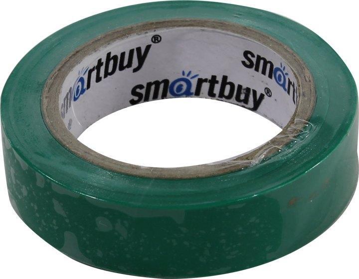 SmartBuy SBE-IT-15-10-g Изолента ПВХ (зелёная 15x0.13мм 10м) - фото 1 - id-p222961595