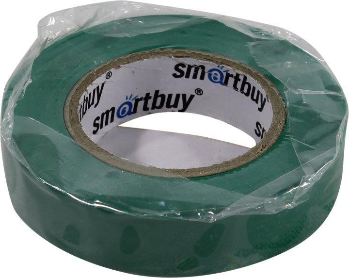 SmartBuy SBE-IT-15-20-g Изолента ПВХ (зелёная 15x0.13мм 20м) - фото 1 - id-p222961598