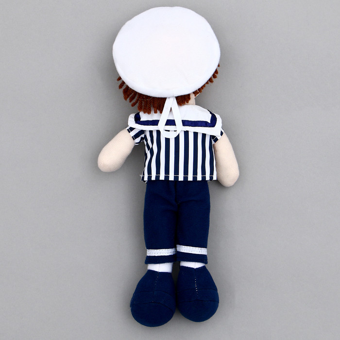 Мягкая игрушка "Кукла" моряк, 30 см - фото 3 - id-p222962785