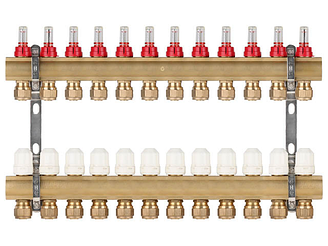 Коллекторная группа AVE777, 12 вых. AV Engineering (PRO серия Для теплого пола и водоснабжения)