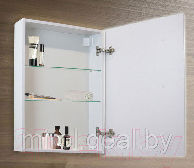 Шкаф с зеркалом для ванной Silver Mirrors Киото-2 60 R / LED-00002682 - фото 3 - id-p222963906